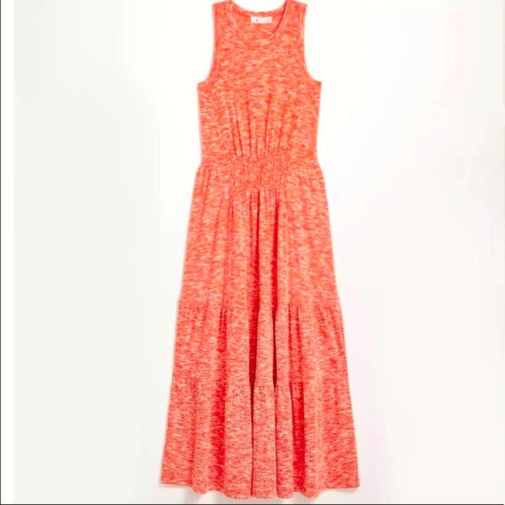 Lou & Grey orange maxi dress